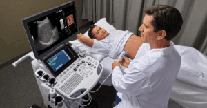 Fibroscan of fatty liver